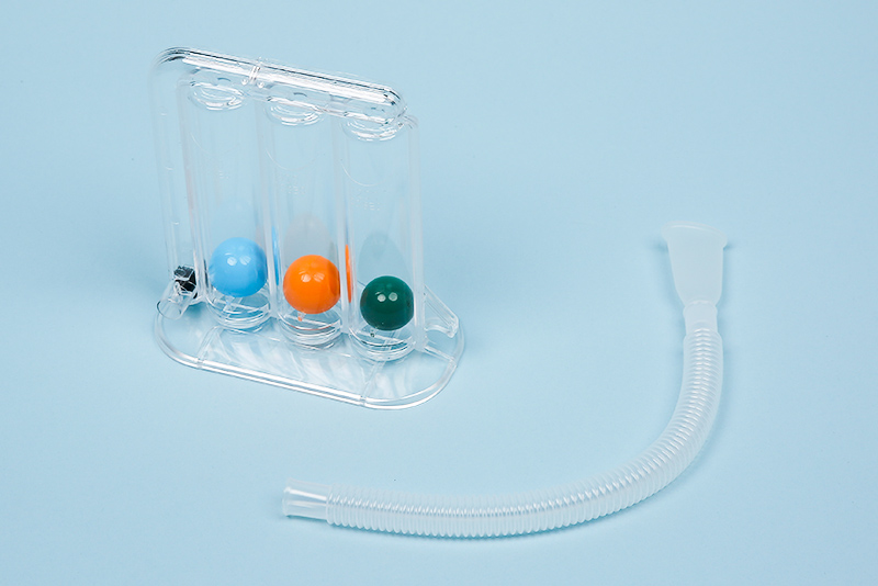 Appareil d'exercice pulmonaire spiromètre 3 balles pour exercice de  respiration